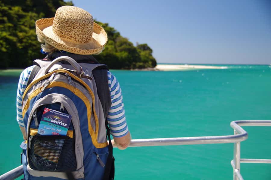 Abel Tasman: Sea Shuttle Cruise and Walking Tour Combo - Option A: Apple Tree Bay to Anchorage Beach