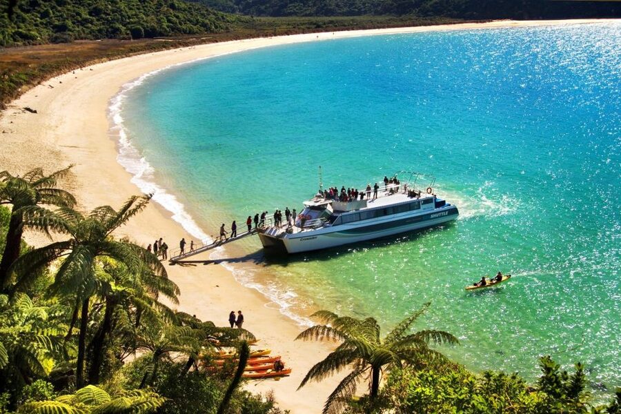 Abel Tasman: Sea Shuttle Cruise and Walking Tour Combo - What to pack for a day on the water and track