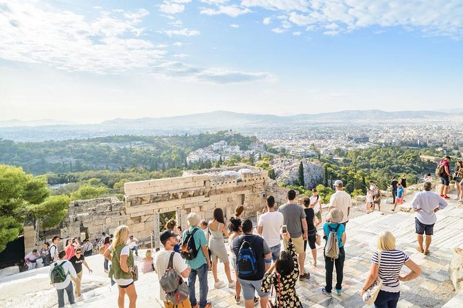 Acropolis and Parthenon Guided Walking Tour - Temple of Athena Nike and the edge of the hill