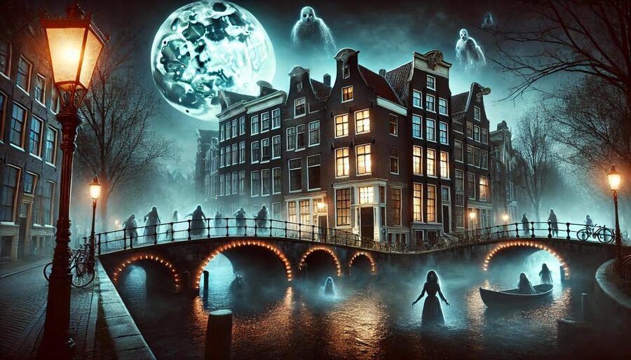 Amsterdam: Ghost Walking Tour and Dark History - Begijnhof, a quiet change of mood