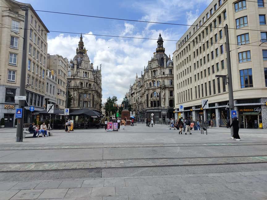 Antwerp: Historical Walking Tour in the Old City - St. Carolus Borromeus Church and Hendrik Conscienceplein