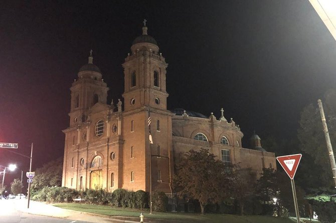 Asheville Night-Time Walking Ghost Tour - The Basilica reveals a strange architectural legend