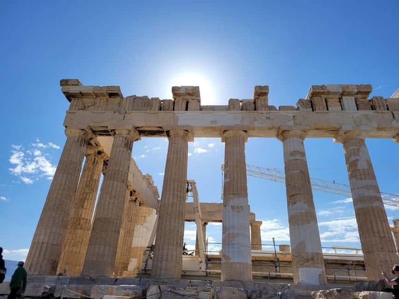 Athens: Acropolis and Parthenon Guided Walking Tour - Passing through the Propylaea
