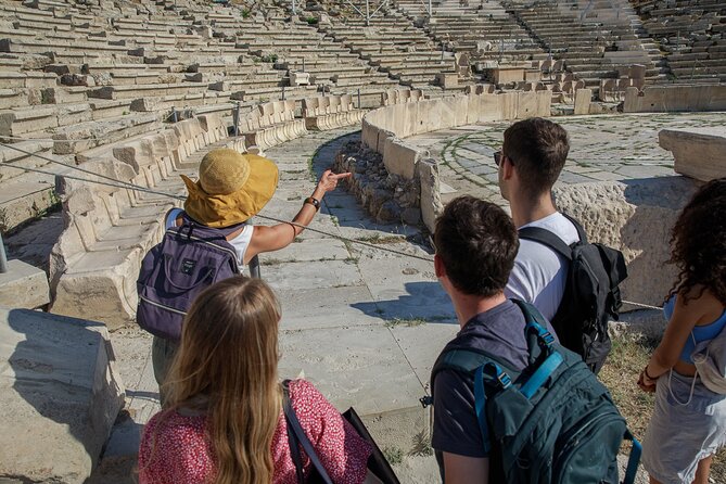 Athens Acropolis and Parthenon Walking Tour - The Odeon of Herodes Atticus and views toward Philopappos Hill