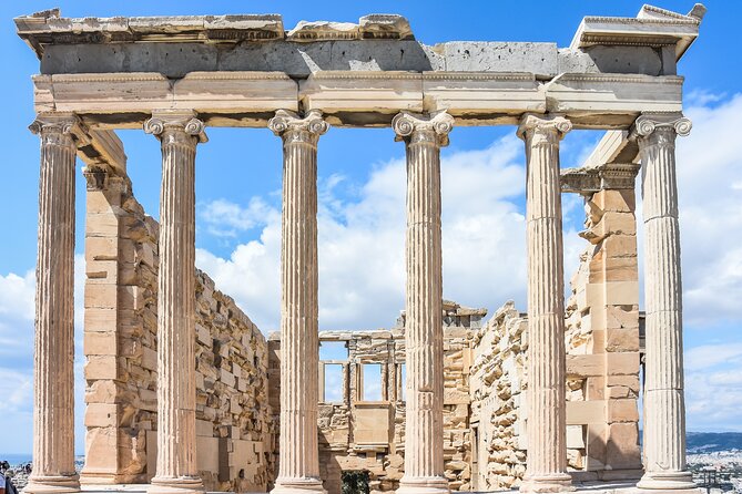 Athens: Acropolis, Parthenon Guided Walking Tour - The unusual design of the Erechtheion