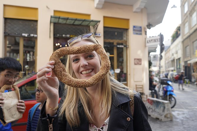 Athens Authentic Greek Food Walking Tour (Small Group) - Varvakios Market shows where Athens shops
