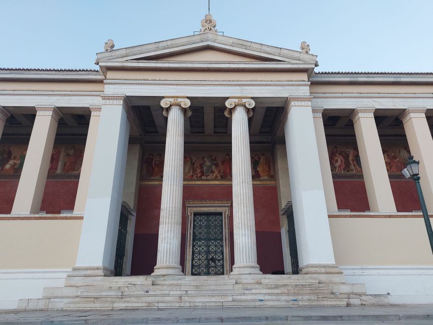 Athens: City Highlights Nighttime Walking Tour in Spanish - Zappeion and the story of modern Olympic Athens