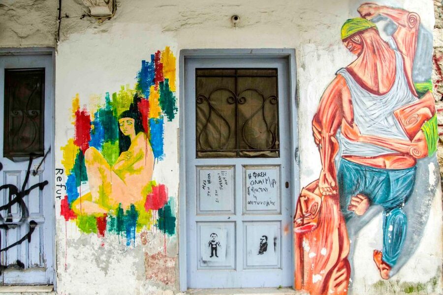 Athens: Guided Street Art Walking Tour - Monastiraki: a familiar place with a different focus