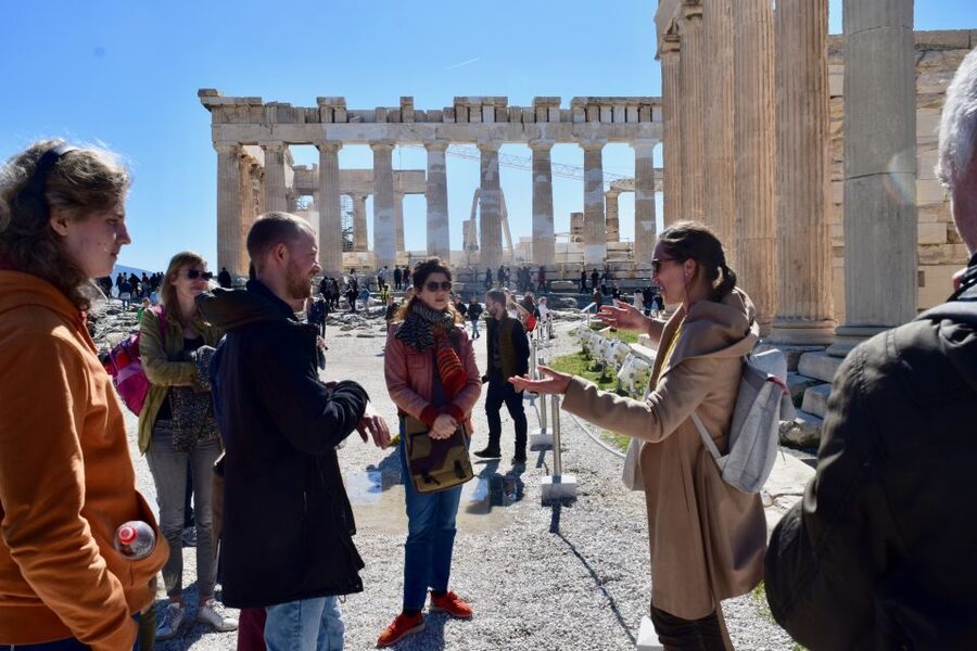Athens: The Acropolis Guided Walking Tour in Dutch - Starting beside the Acropolis metro station