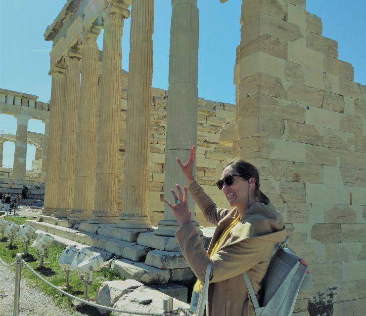 Athens: The Acropolis Guided Walking Tour in German - Passing the Asklepieion and the Odeon