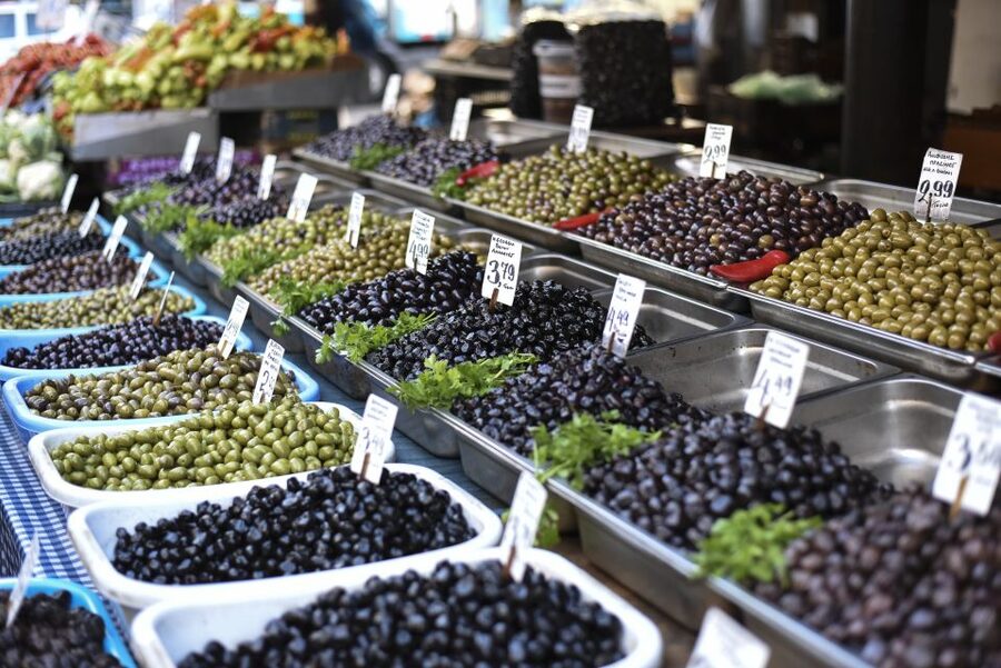 Athens: Ultimate Food Walking Tour with 15 Tastings - Olives, coffee, and Greek cakes