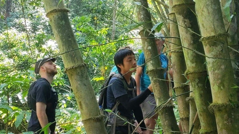 Authentic trek only walk in Chiang Rai jungle - The waterfall earns its place on the route