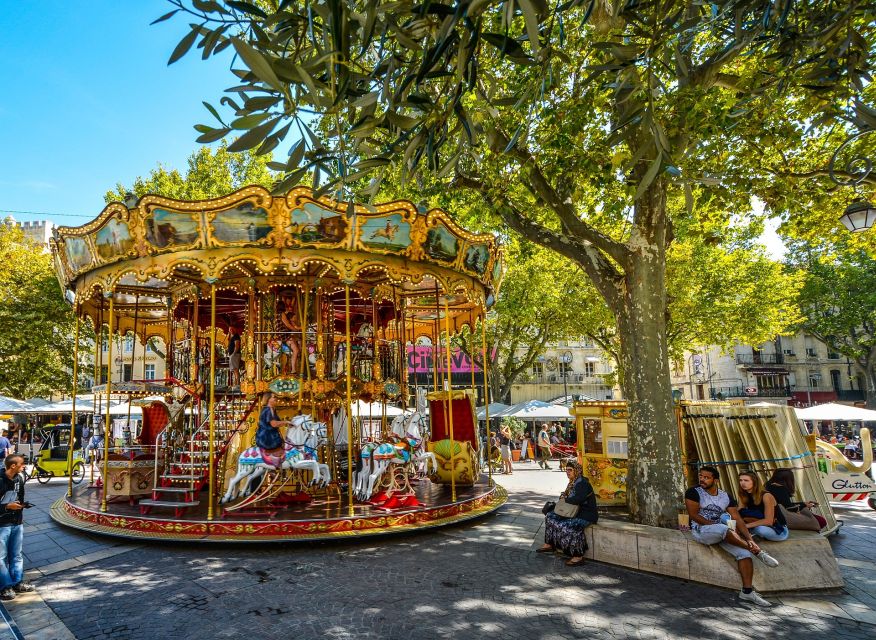 Avignon: Historic District Guided Food & Wine Walking Tour - Place des Corps Saints and the sweet finish