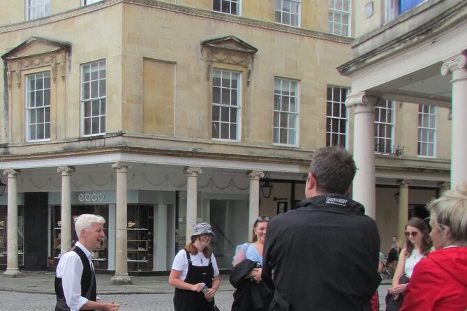 Bad of Bath fun Walking Tour of Bath - Pulteney Bridge and the city at water level