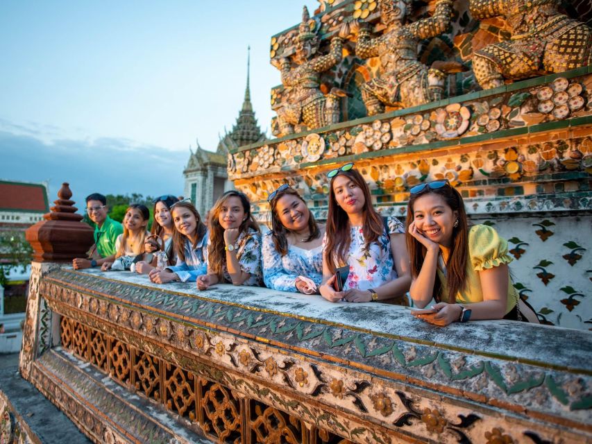Bangkok: Grand Palace and Wat Arun Guided Walking Tour - Key points at a glance