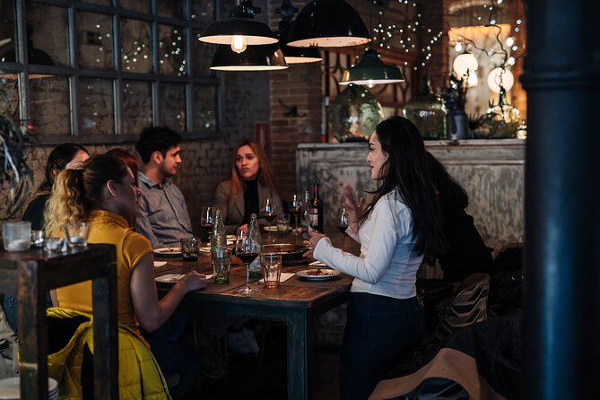 Barcelona: Guided Food Walking Tour with Tapas and Wine - The old bodega on Carrer de la Mercè