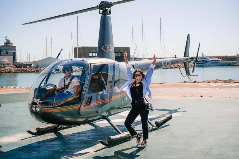 Barcelona: Helicopter Flight, Boat Ride, and Walking Tour - From Roger de Llúria to Gaudí’s grand avenue