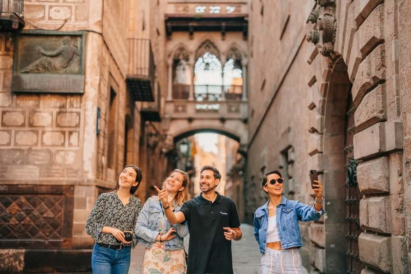 Barcelona: Helicopter Flight, Boat Ride, and Walking Tour - Gothic Quarter and Barcelona Cathedral