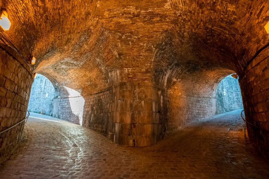 Barcelona: Walking tour with Montjuic Castle & Cable Car - Liceu, Palau Güell, and El Raval