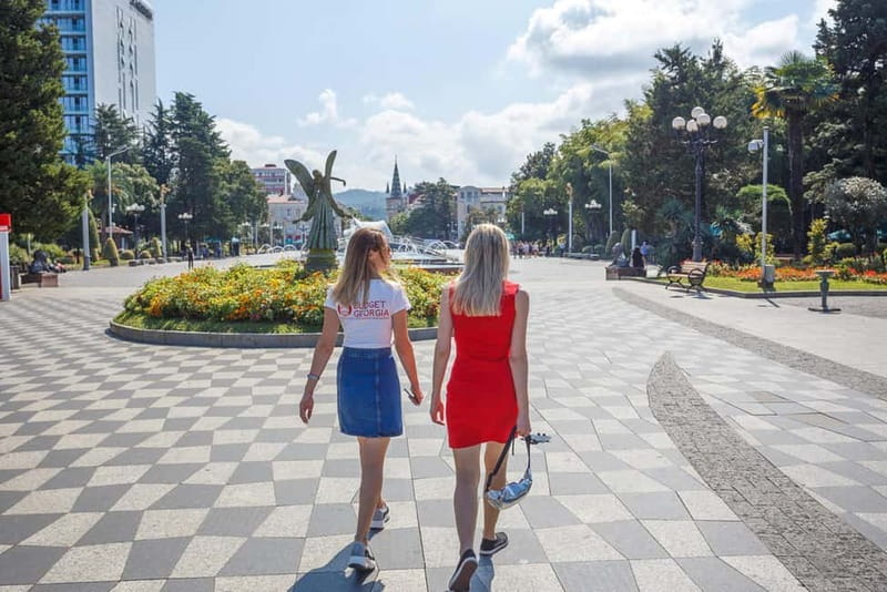 Batumi: Guided Walking Tour - Alphabet Tower and the modern waterfront