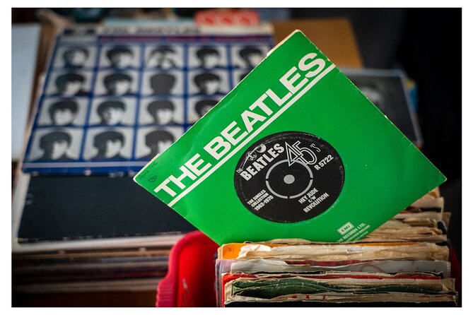 Beatles Famous Walking Tour Of Liverpool- Fully Guided - Whitechapel and Hessy’s music shop
