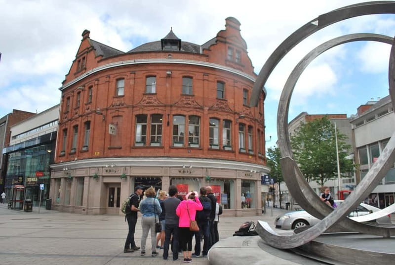 Belfast: A History of Terror Walking Tour - Walking past places where violence happened
