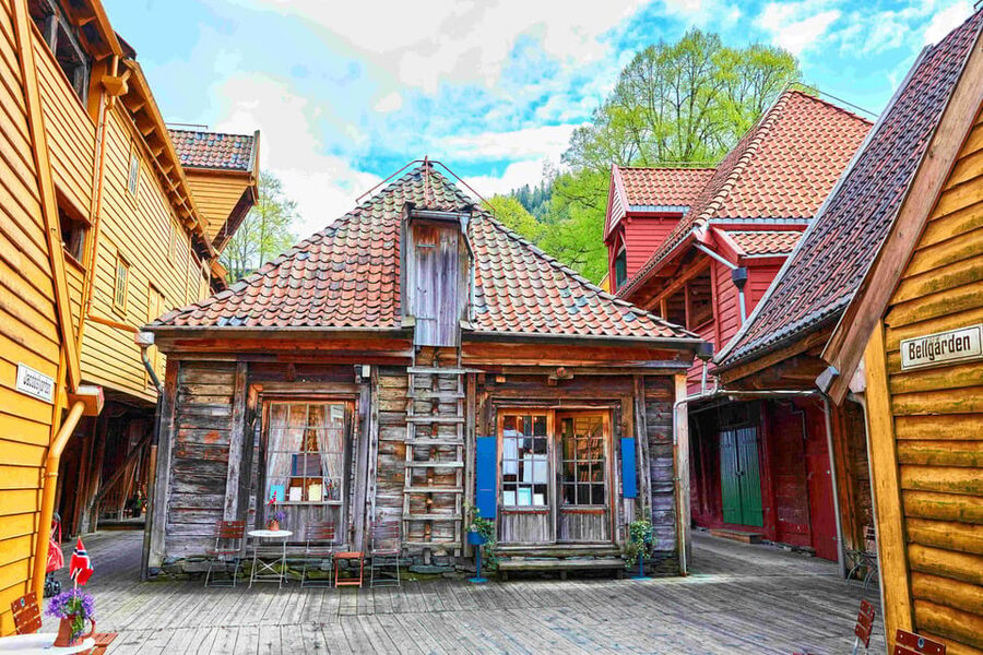 Bergen: Sightseeing Walking Tour with Ferry Ride - The Fish Market and the first look at harbor life