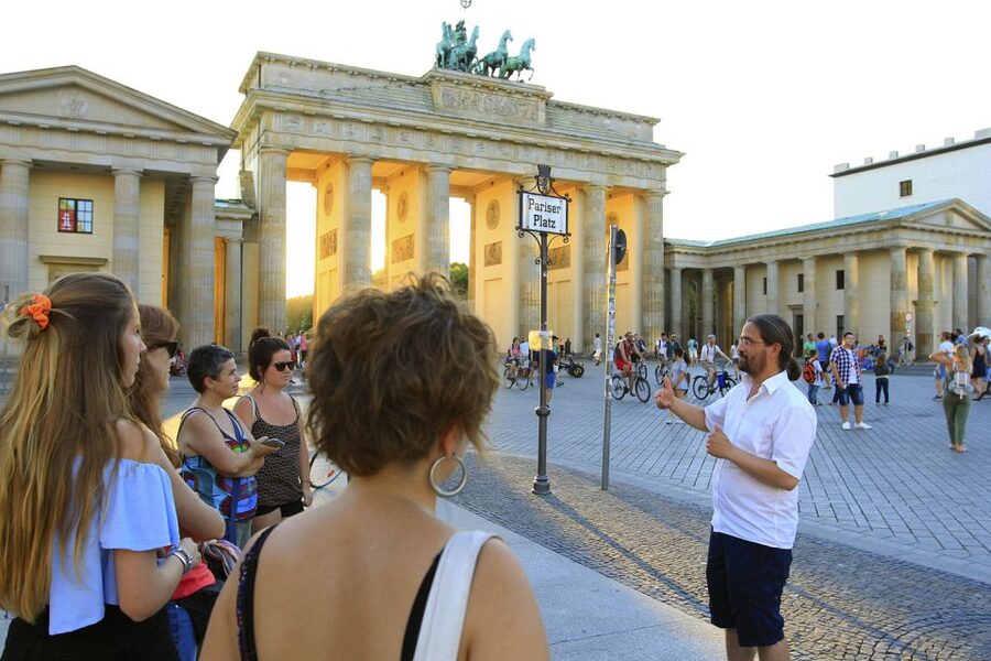 Berlin Historical Highlights Walking Tour - Brandenburg Gate and the royal road of Unter den Linden
