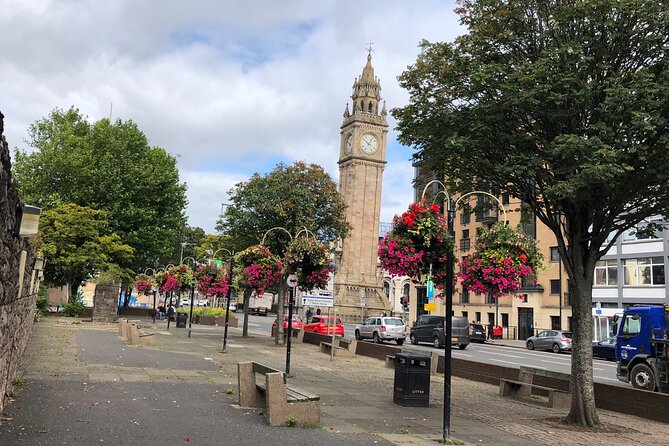 Best of Belfast Walking Tour - The leaning Albert Memorial Clock