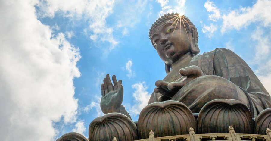 Big Buddha: Walk with Skip-the-Line NP360 Cable Car - Seeing Lantau from the Ngong Ping 360 cabin