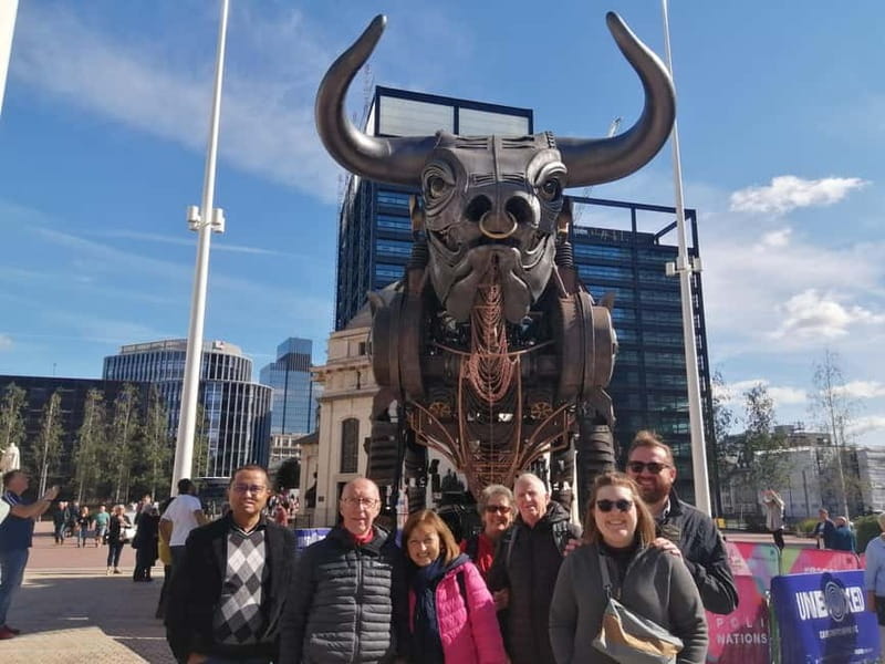 Birmingham: Guided City Center Walking Tour (10:30am & 2pm) - Walking Broad Street toward Centenary Square