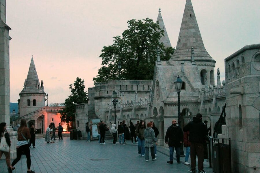 BloodThirsty Hungary: Walking tour & Dark Historical Stories - Ősforrás, the Zsolnay fountain, and the hilltop views