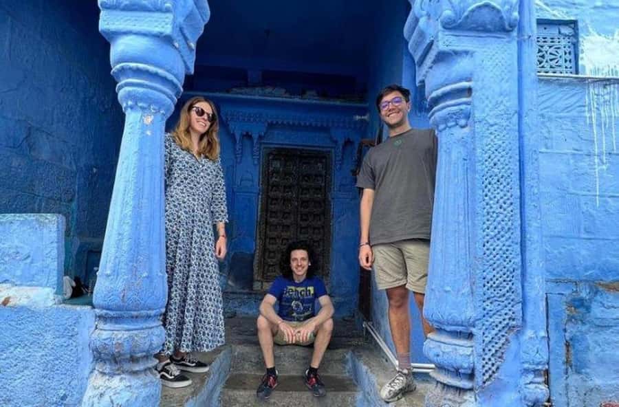 Blue City Heritage Walking Tour With Pick Up & Drop Off - Starting near the Clock Tower and Pal Haveli