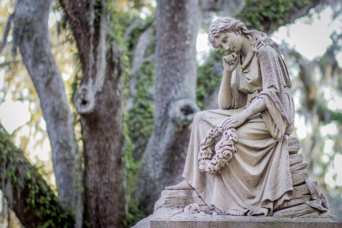 Bonaventure Cemetery Walking Tour with Transportation - Walking with Tim through the historic section