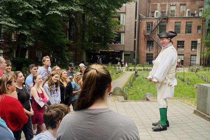 Boston Freedom Trail Walking Tour with Costumed Guide - Boston Latin School and the city’s publishing past