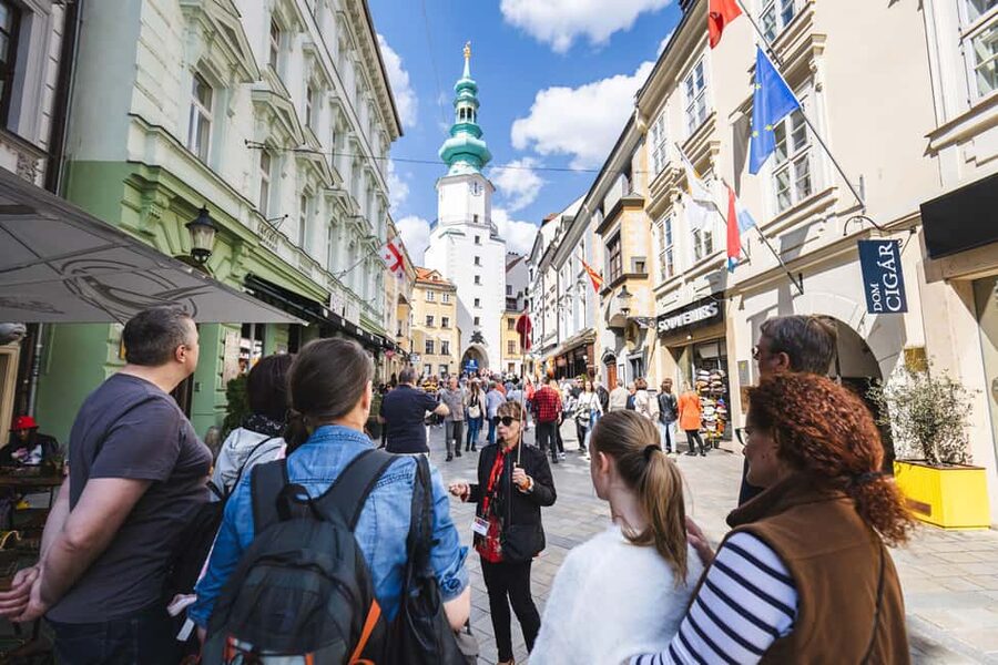 Bratislava Card with Public Transport Option & Walking Tour - Collecting the card at Klobučnícka Street 2