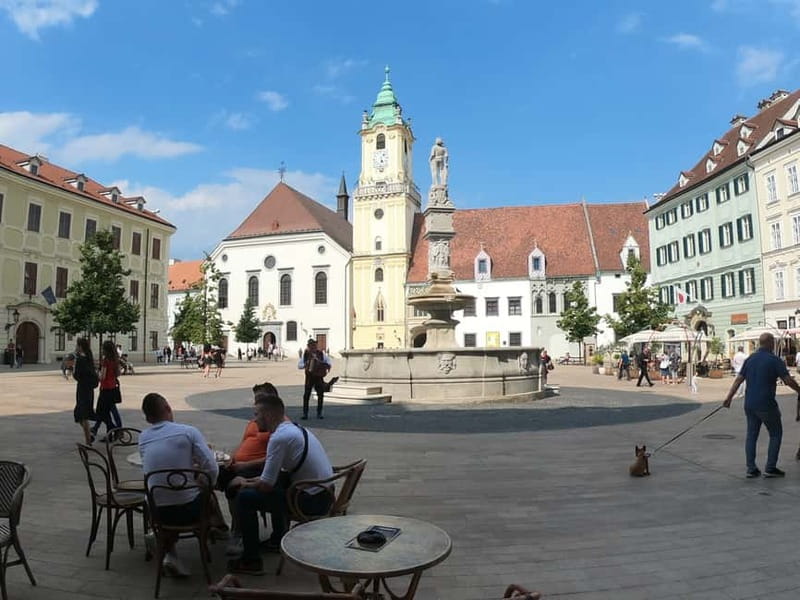 Bratislava: Private Walking Tour with Optional Beer Tasting - Michael’s Gate and the old centers of power