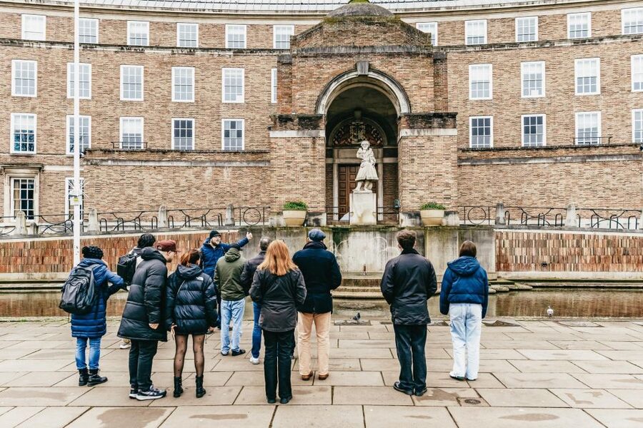 Bristol: Blackbeard to Banksy Guided Walking Tour - St John’s Church and the old market quarter