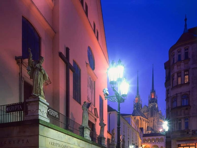 Brno: Historic Downtown Walking Tour - The Capuchin Monastery and its solemn crypt