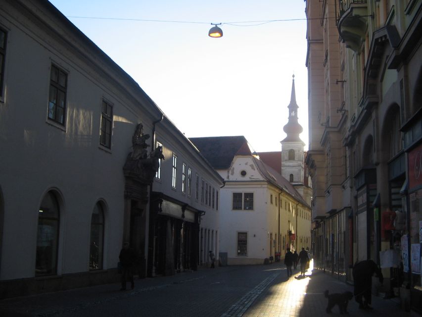 Brno: Historic Downtown Walking Tour - The Vegetable Market and its hidden corridors