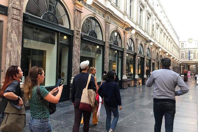 Brussels Walking and Tasting Tour (Beers,Chocolates&Fries/Waffle) - Chocolate inside the Royal Gallery of Saint-Hubert