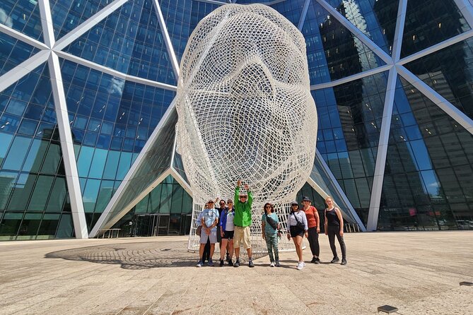 Calgary City Highlights 3 Hour Walking Tour | Gratuity-Based - Wonderland and The Bow bring the city into the present