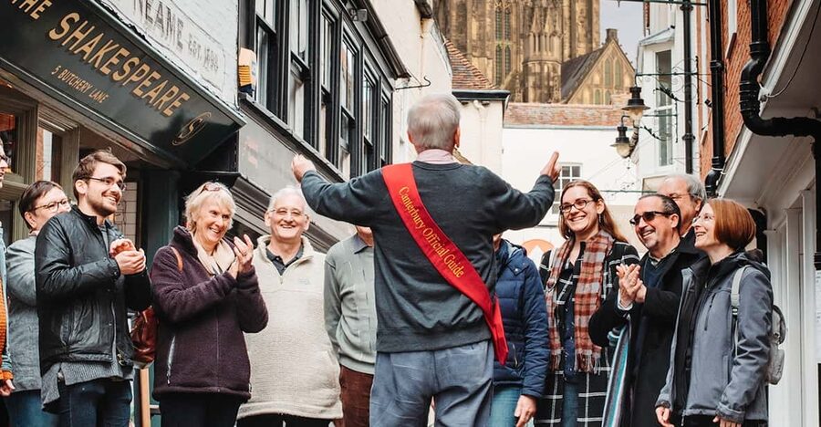 Canterbury: Walking Tour with Green Badge Guide - Canterbury’s crooked lanes and timber-framed buildings