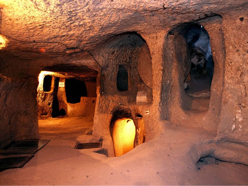 Cappadocia: Guided Full-Day Tour with Lunch and River Walk - Entering the underground city of Derinkuyu
