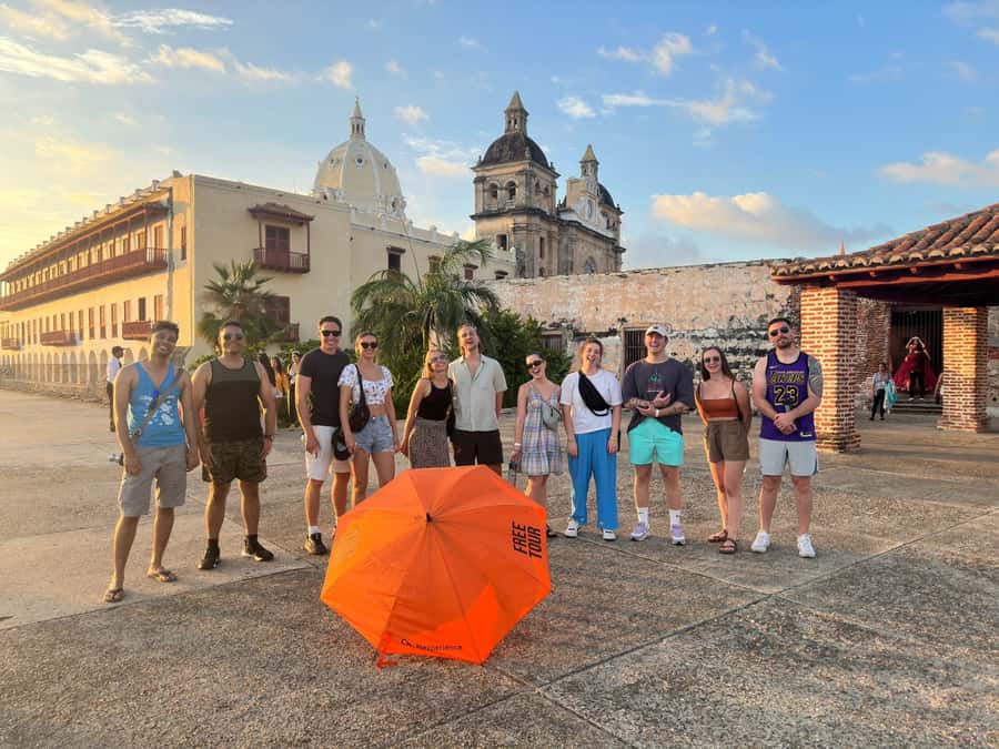 Cartagena: Historic Center and Getsemaní Shared Walking Tour - Starting beneath the Clock Tower