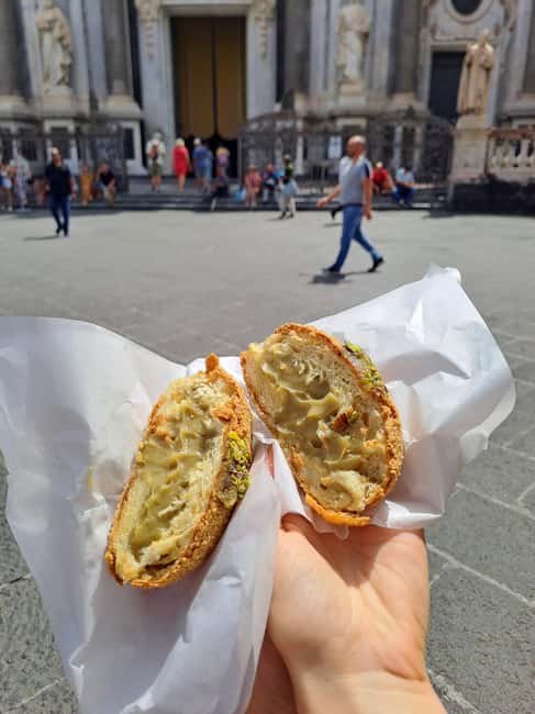 Catania: Street Food Guided Walking Tour - The Roman Theater and the city beneath the city