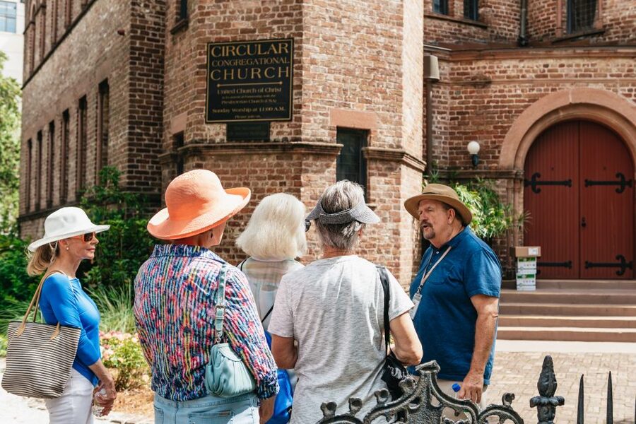 Charleston: Old Walled City Historical Walking Tour - Rainbow Row and the Heyward-Washington House