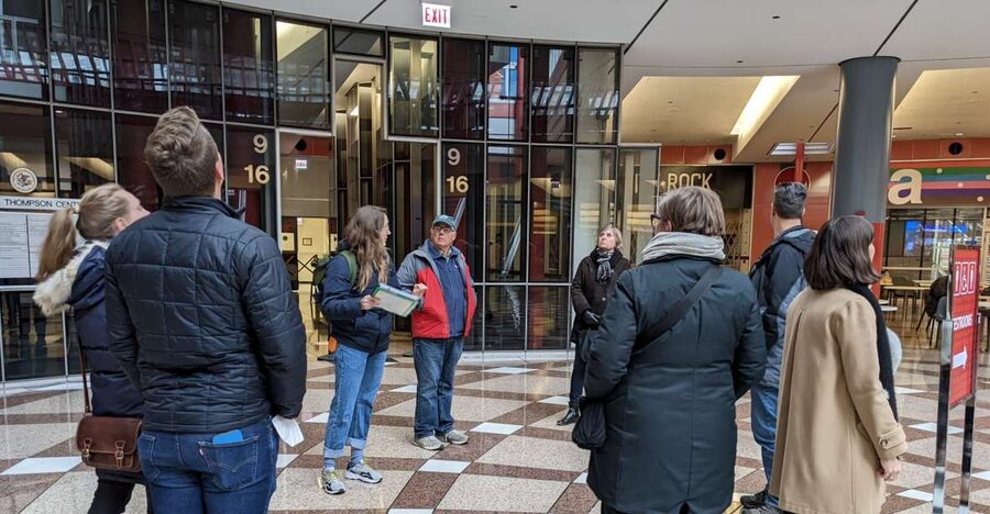 Chicago: Underground Pedway & Downtown Secrets Walking Tour - Starting at the LaSalle Street mosaic