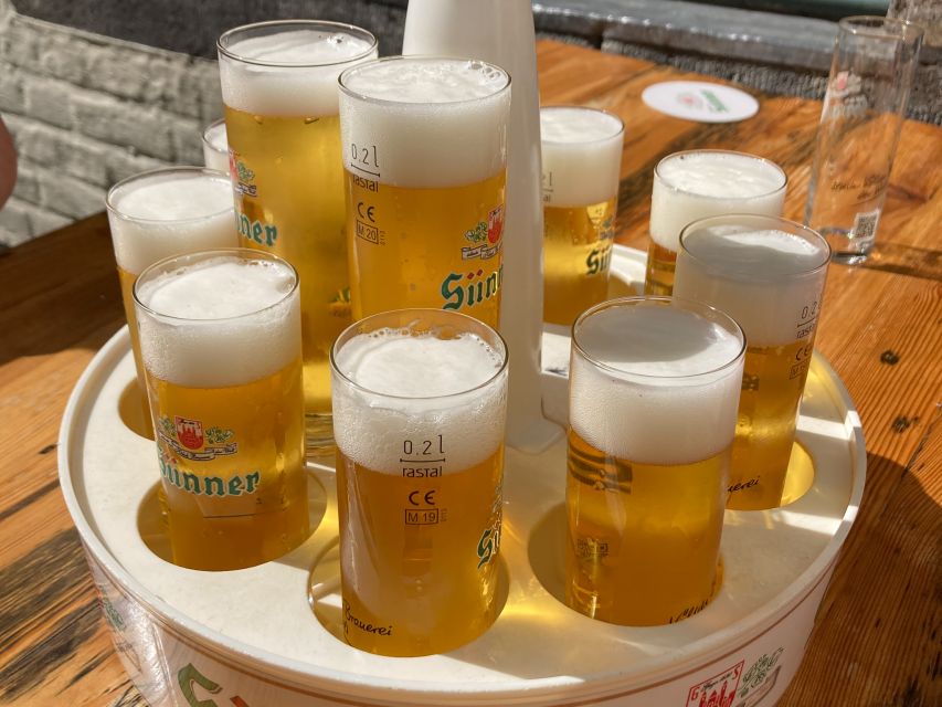 Cologne: 3 Old Town Breweries Guided Walking Tour - Ending among the colored buildings at Heumarkt