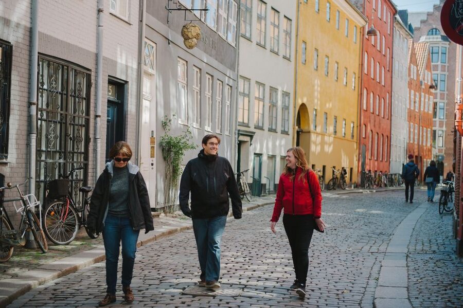 Copenhagen: Hygge and Happiness Culture Walking Tour - Cobblestones, old homes, and small green spaces